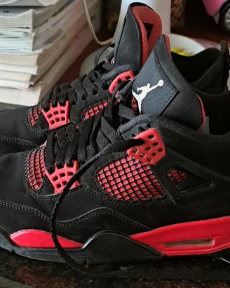 Scarpe Jordan 4 Red Thunder 