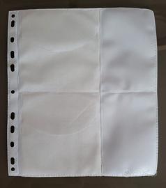 011 47 FOGLI PER RACCOGLITORE BORSA PORTA CD & DVD