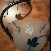 Lampadario con decorazioni 