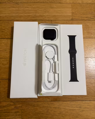 Apple Watch Series 10 42mm nero NUOVO mai acceso