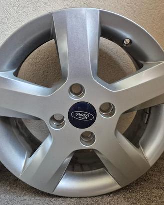 4 Cerchi in lega 15" originali Ford Fiesta