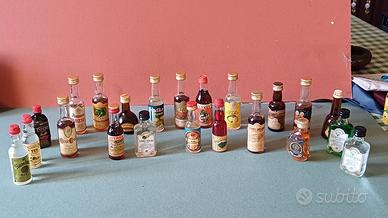 bottigliette superalcolici anni 80