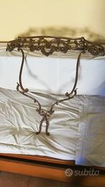 Consolle stile barocco + specchio + piano marmo