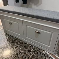 Scarpiera con seduta