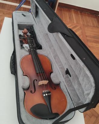violino con custodia