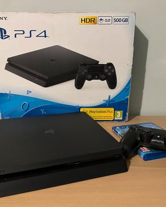 PS 4 PlayStation slim + gioco God of War
