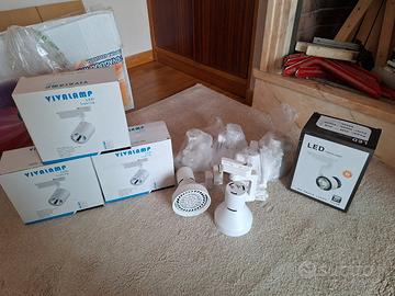 faretti orientabile in alluminio 