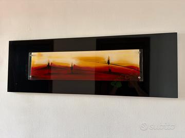 Quadro legno vetro