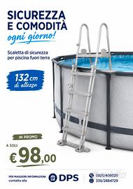 Scaletta Bestway Flowclear 58332 H132 cm-4 gradini