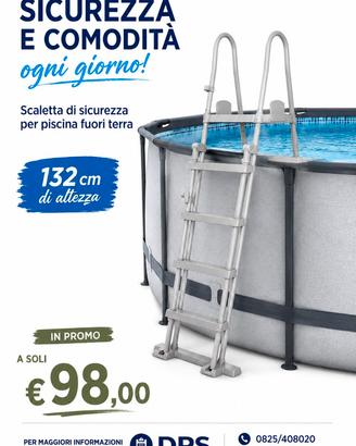Scaletta Bestway Flowclear 58332 H132 cm-4 gradini