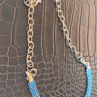 Finizione per cappello in strass