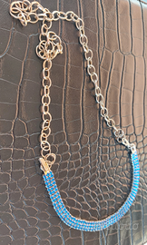 Finizione per cappello in strass