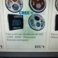 Faro Led  HONDA DUCATI TRIUMPH ecc.