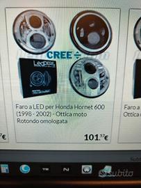 Faro Led  HONDA DUCATI TRIUMPH ecc.