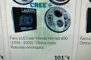 Faro Led  HONDA DUCATI TRIUMPH ecc.