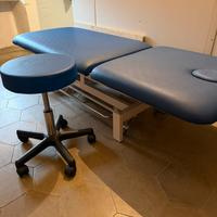 Lettino Massaggi Sgabello