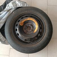 kit ruotino di scorta  T125/90 R15 