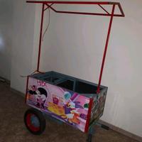 carrello zucchero filato