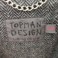 Cappottino grigio spigato