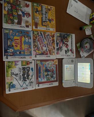 Nintendo 3dsxl con 7 giochi