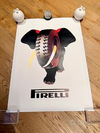 Armando Testa manifesto Pubb. “Elefante Pirelli”