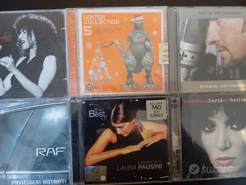 LOTTO 6 CD LOREDANA BERTE' RAF LAURA PAUSINI FIORE