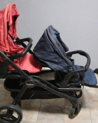 passeggino gemellare peg perego