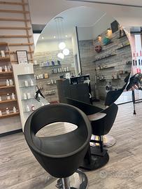 Postazione per parrucchieri