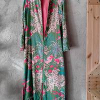 accappatoio in spugna e stoffa vintage