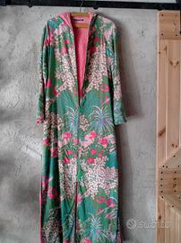 accappatoio in spugna e stoffa vintage