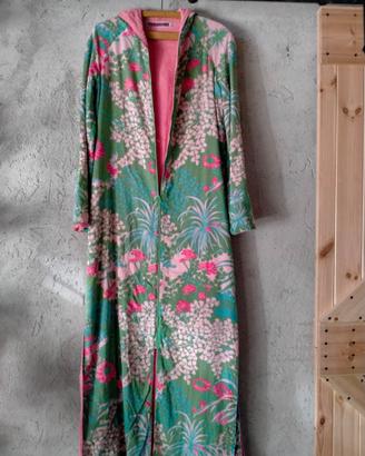 accappatoio in spugna e stoffa vintage