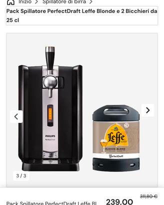 Spillatore birra perfect draft