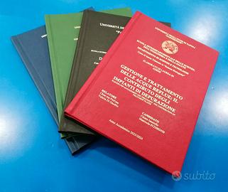 🎓 Stampa e Rilegatura TESI - Qualità Top (Similp