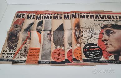 Il giornale delle meraviglie 1939 da nr 94 a 101