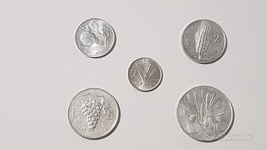 50 Monete in Lire Repubblica Italiana 1946-2001