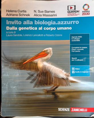 INVITO ALLA BIOLOGIA AZZURRO 9788808969101