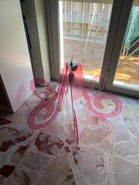 Lampadario plexiglass diametro 75