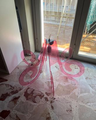 Lampadario plexiglass diametro 75