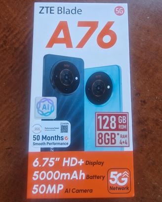 ZTE BLADE A76 128GB RAM4+4 nero