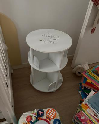 Libreria con rotelle