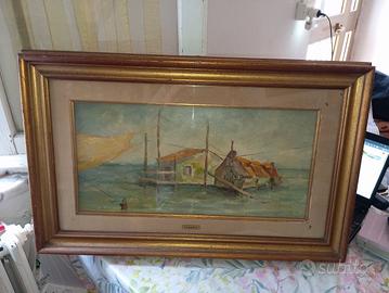 Quadro Tamaria - Il casotto da pesca