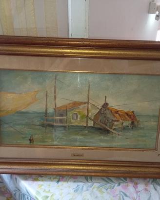 Quadro Tamaria - Il casotto da pesca