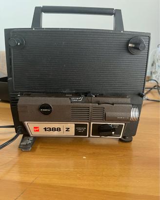 Proiettore GAF 1388 Z Super 8+8 mm funziona