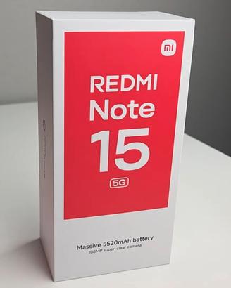Xiaomi Redmi Note 15 5G 