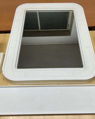 Specchio e luci Dora - Carrara e Matta