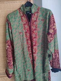  Giacca indiana in seta, interno in pail  