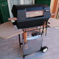 Barbecue in ghisa da giardino