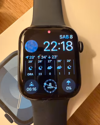 Apple watch 9 - 45mm nero
