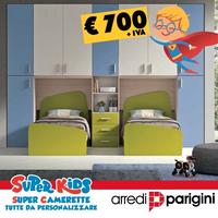 Cameretta a doppio ponte-20 colori a scelta PROMO