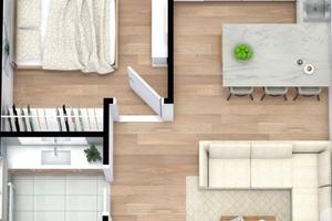 Bilocale Bosisio Parini con terrazza e posto auto